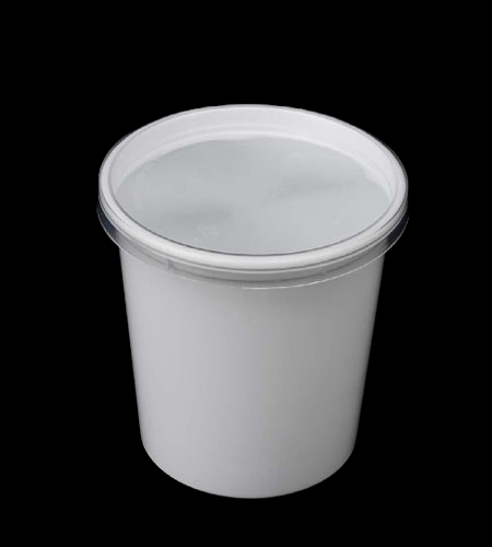 750 ml White Round