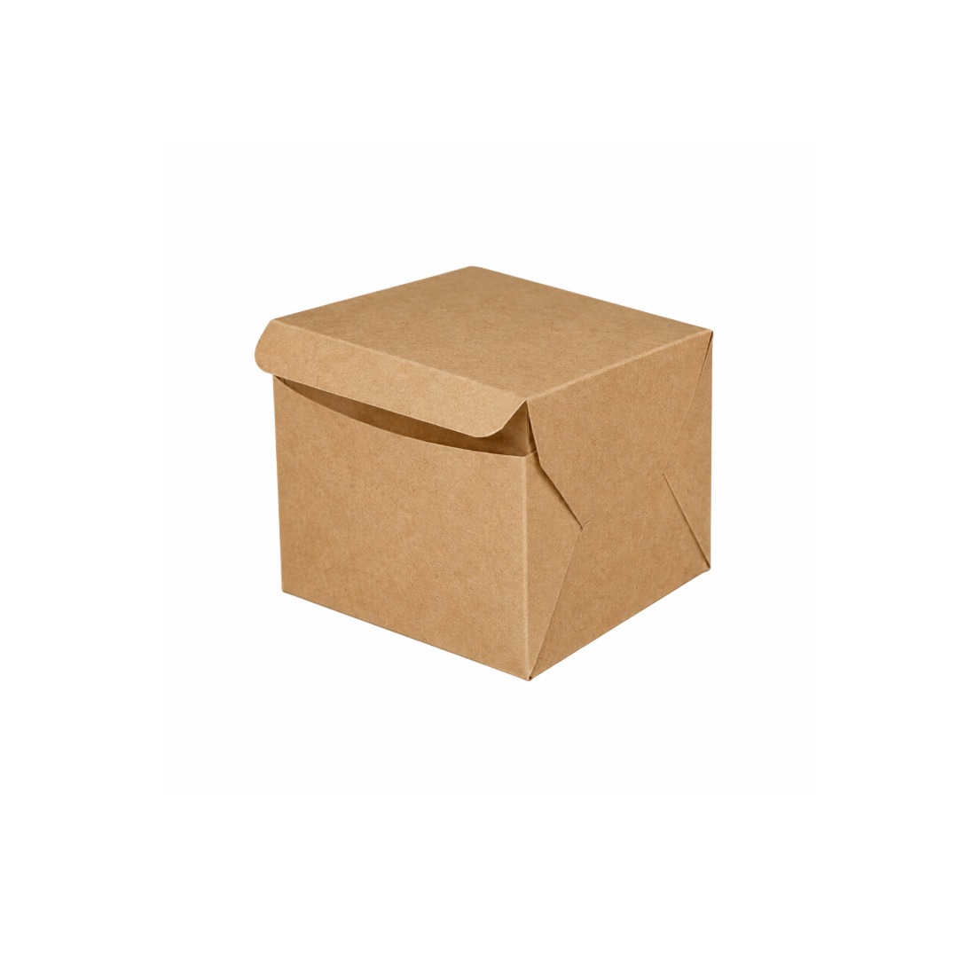 4 × 4 × 3 Brown Box