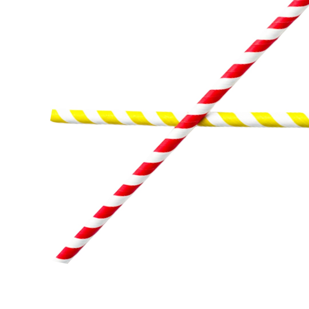 Coloured Paper Straw
