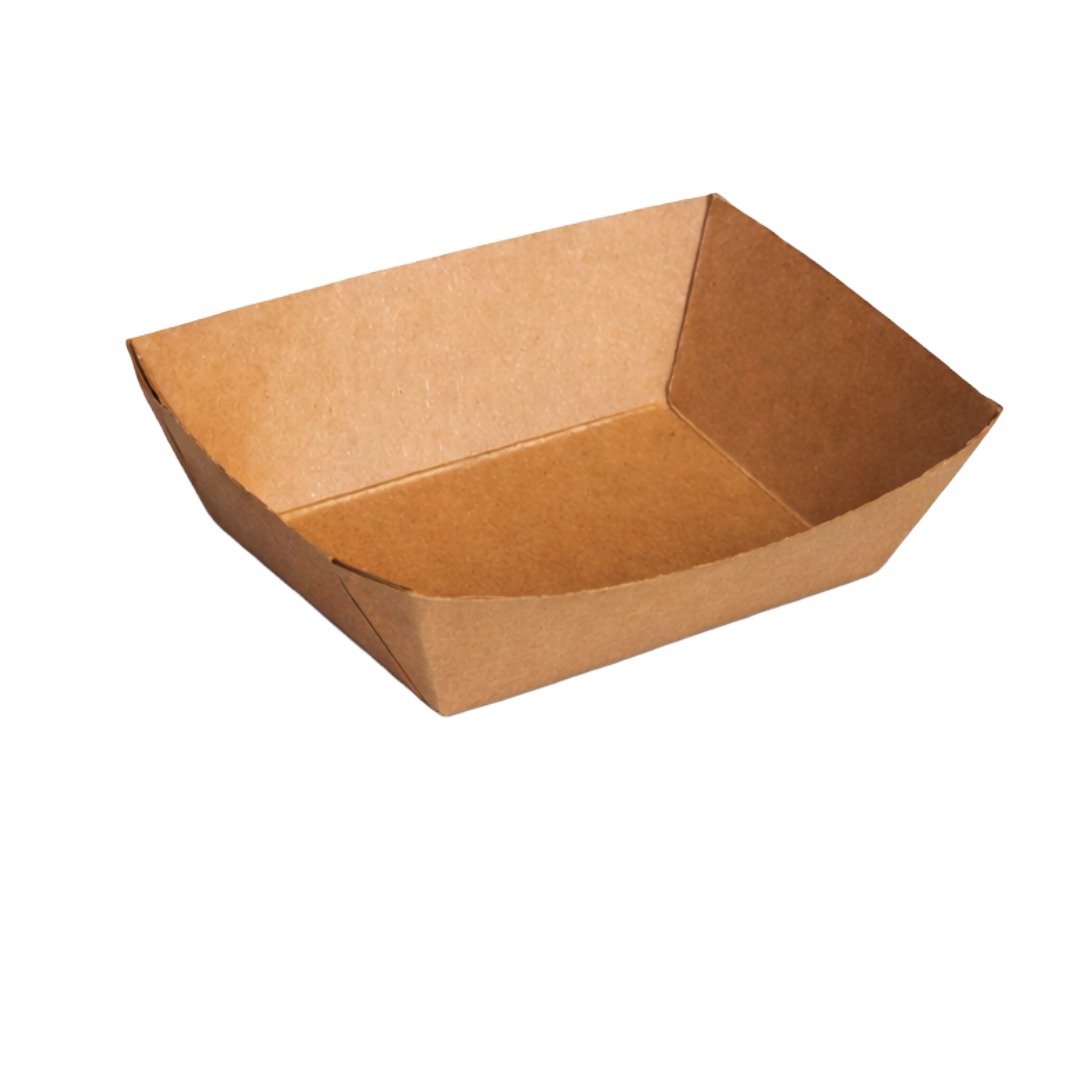 Heavy-Duty Coated Paper Disposable Tray