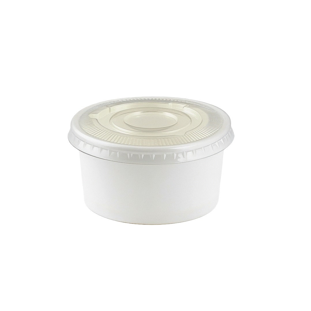Round Paper Dip Container