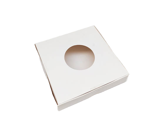 Square White Window Box