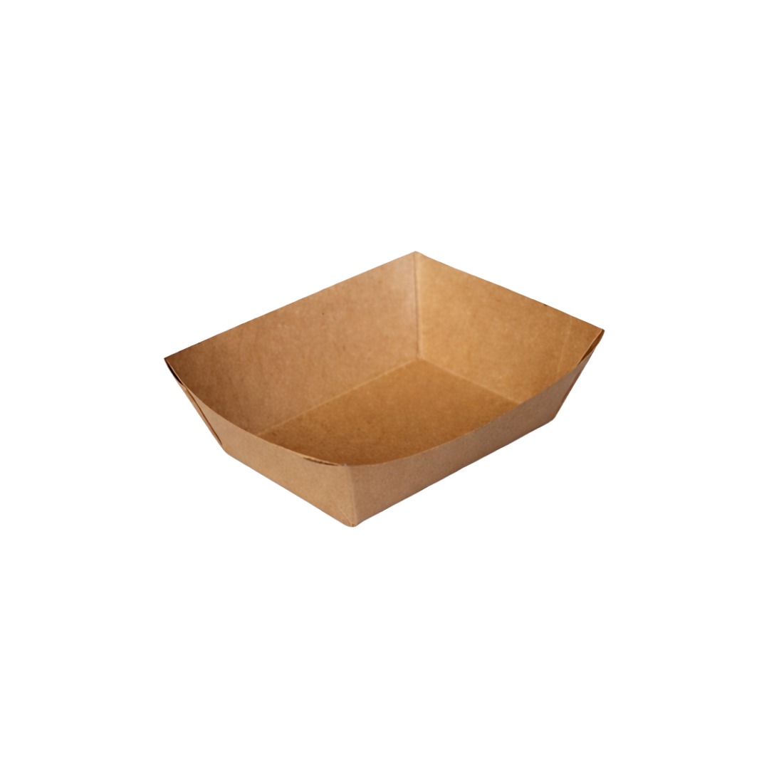 Leak-Proof Coated Paper Boat Tray