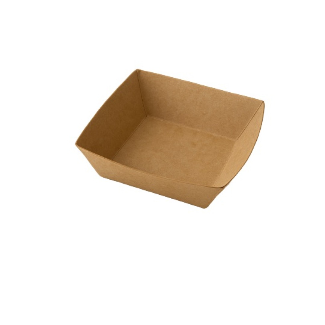 Paper Food Tray Square - Medium