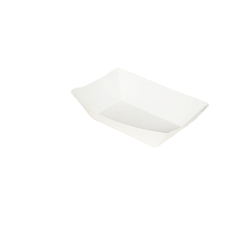 Snack Food Tray White Small