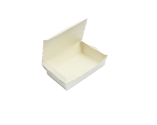 White Paper Meal Box