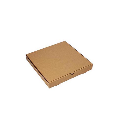 Brown Pizza Box