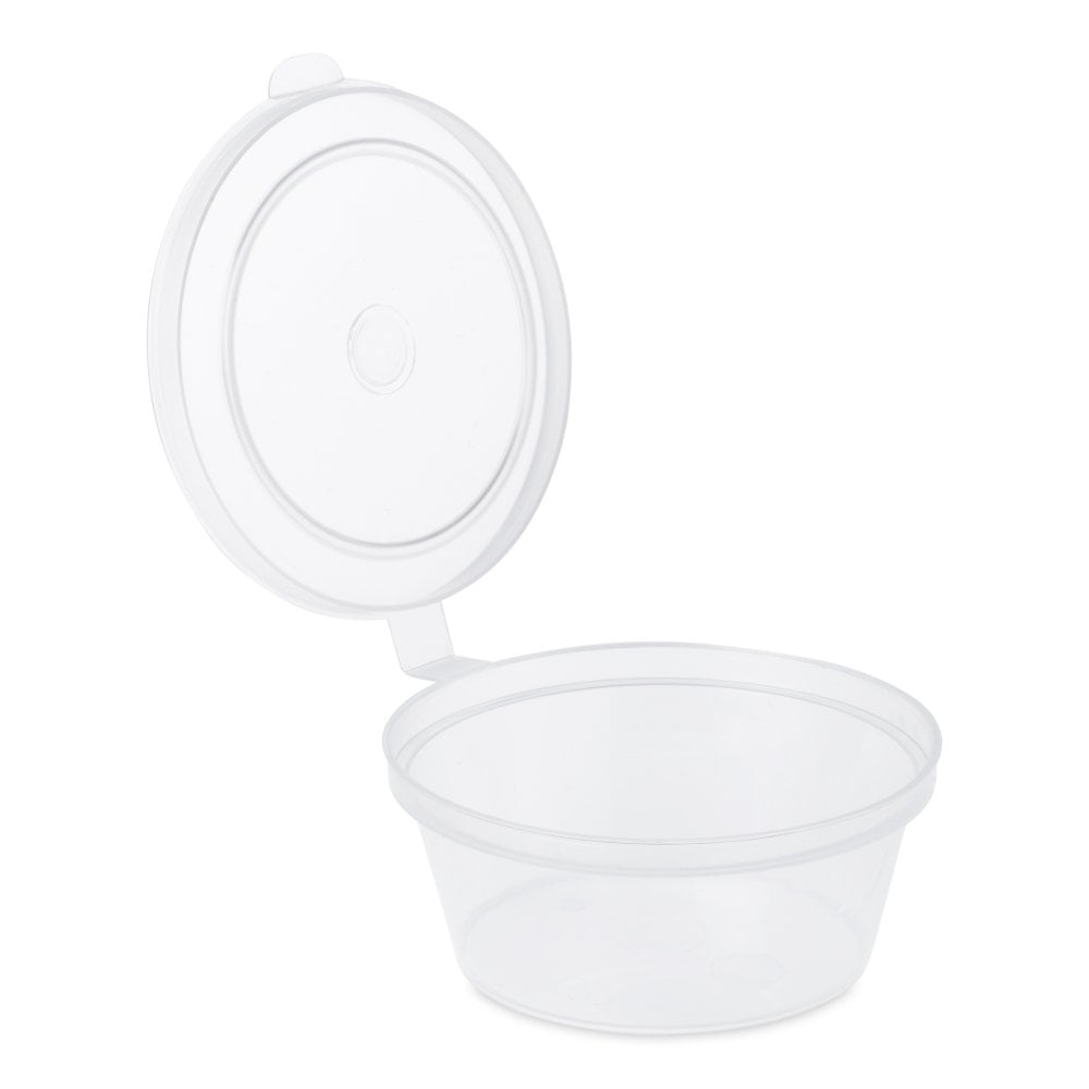 Round Hinge Container