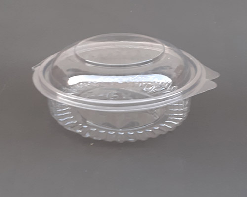 Round PET Dome Lid Container
