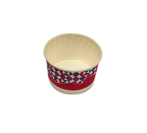 Printed Disposable Ice Cream Cup