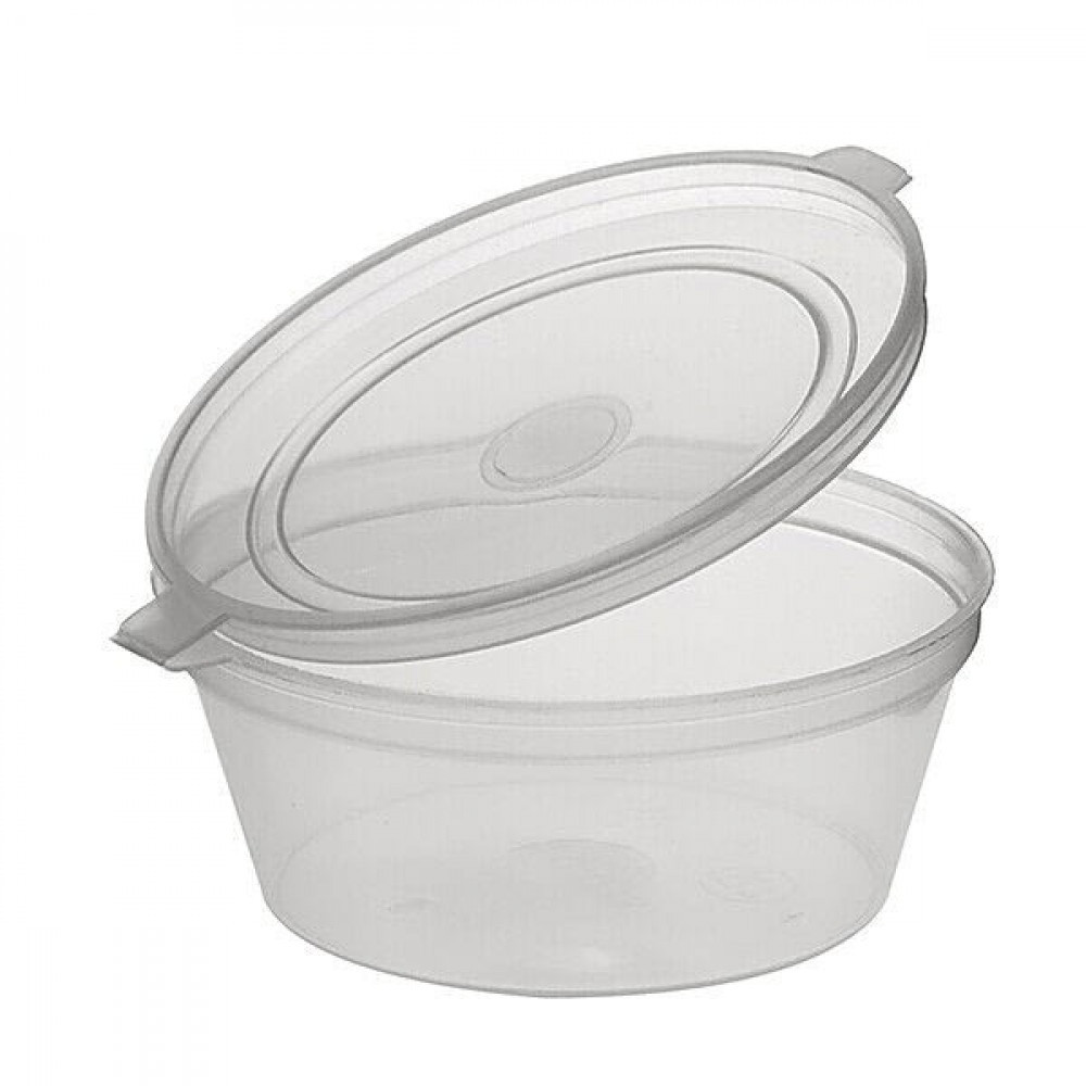 Round Transparent Hinge Cup