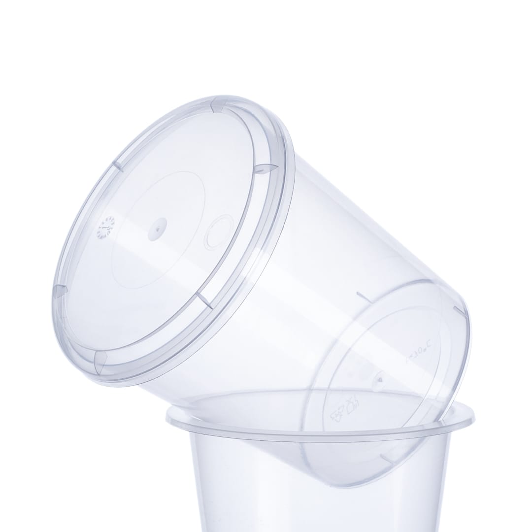 Transparent Take-Away Cup