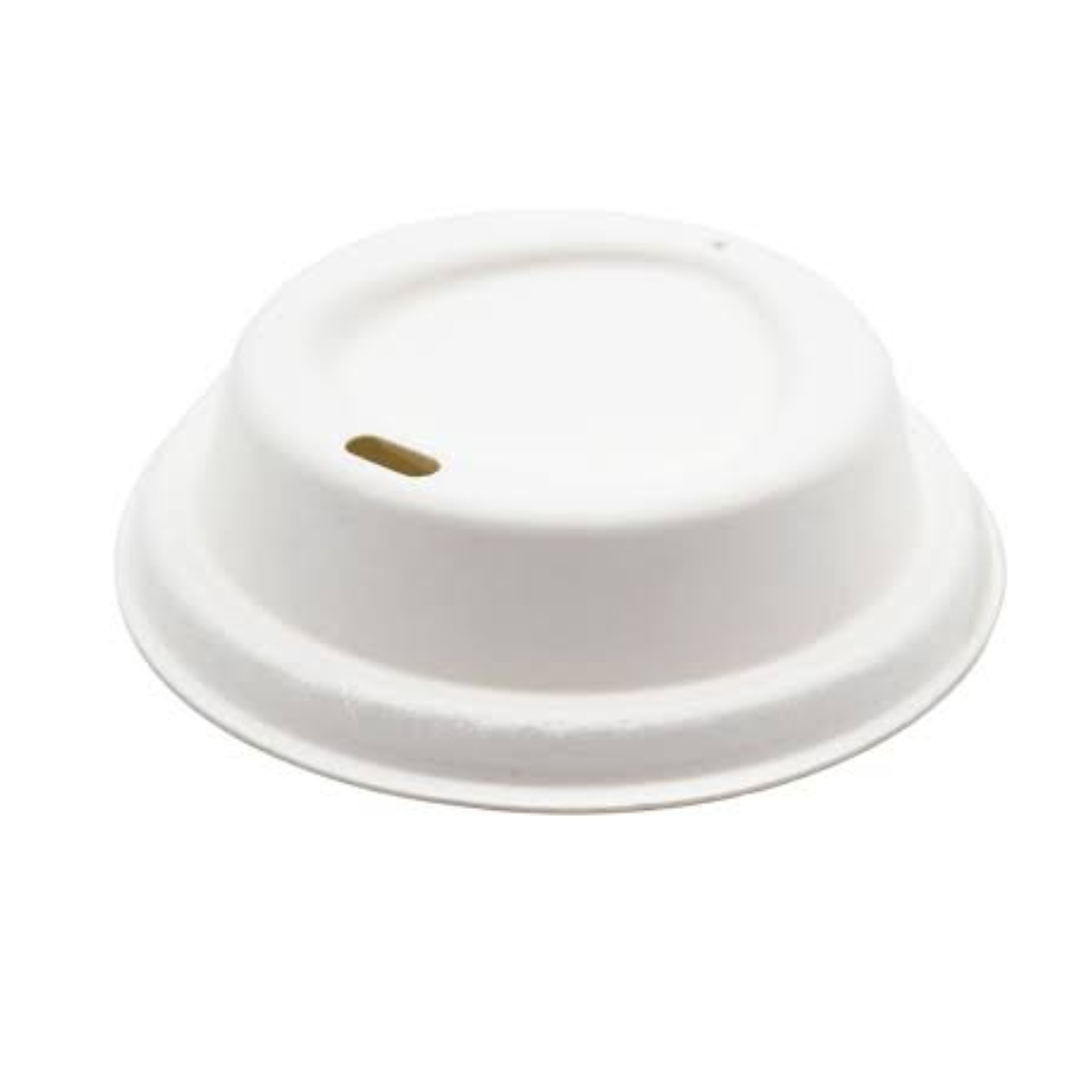 Diameter Bagasse Sipper Lid (Fits 360, Cups)