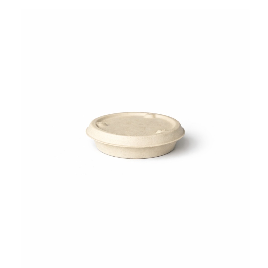 Bagasse Dip Bowl with Bagasse Lid