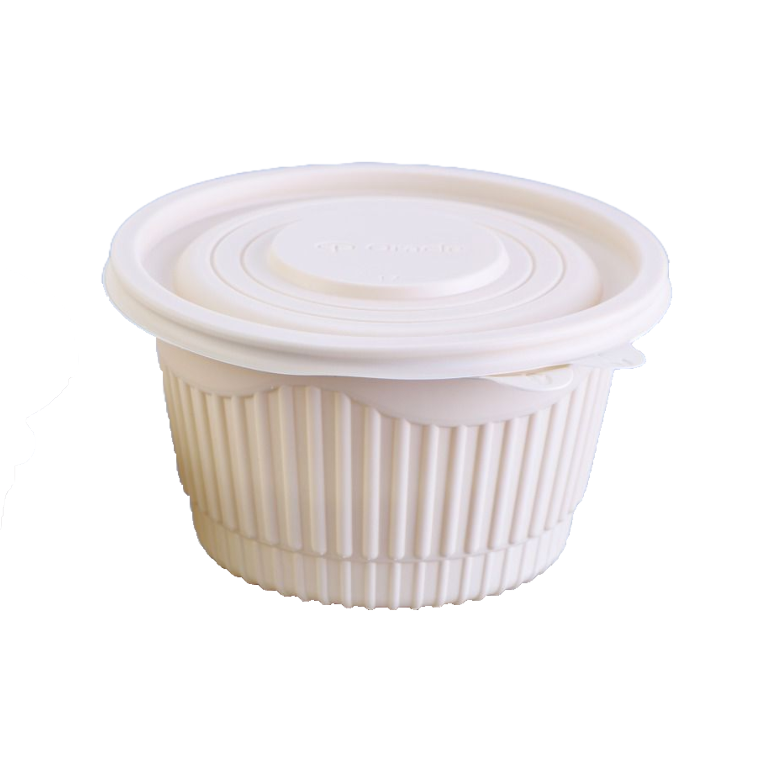 Cornstarch Round Container