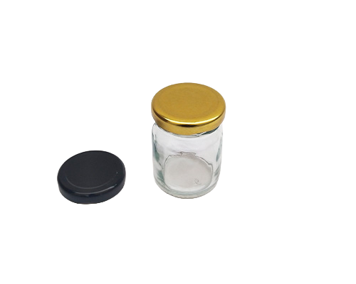Round Glass Jar
