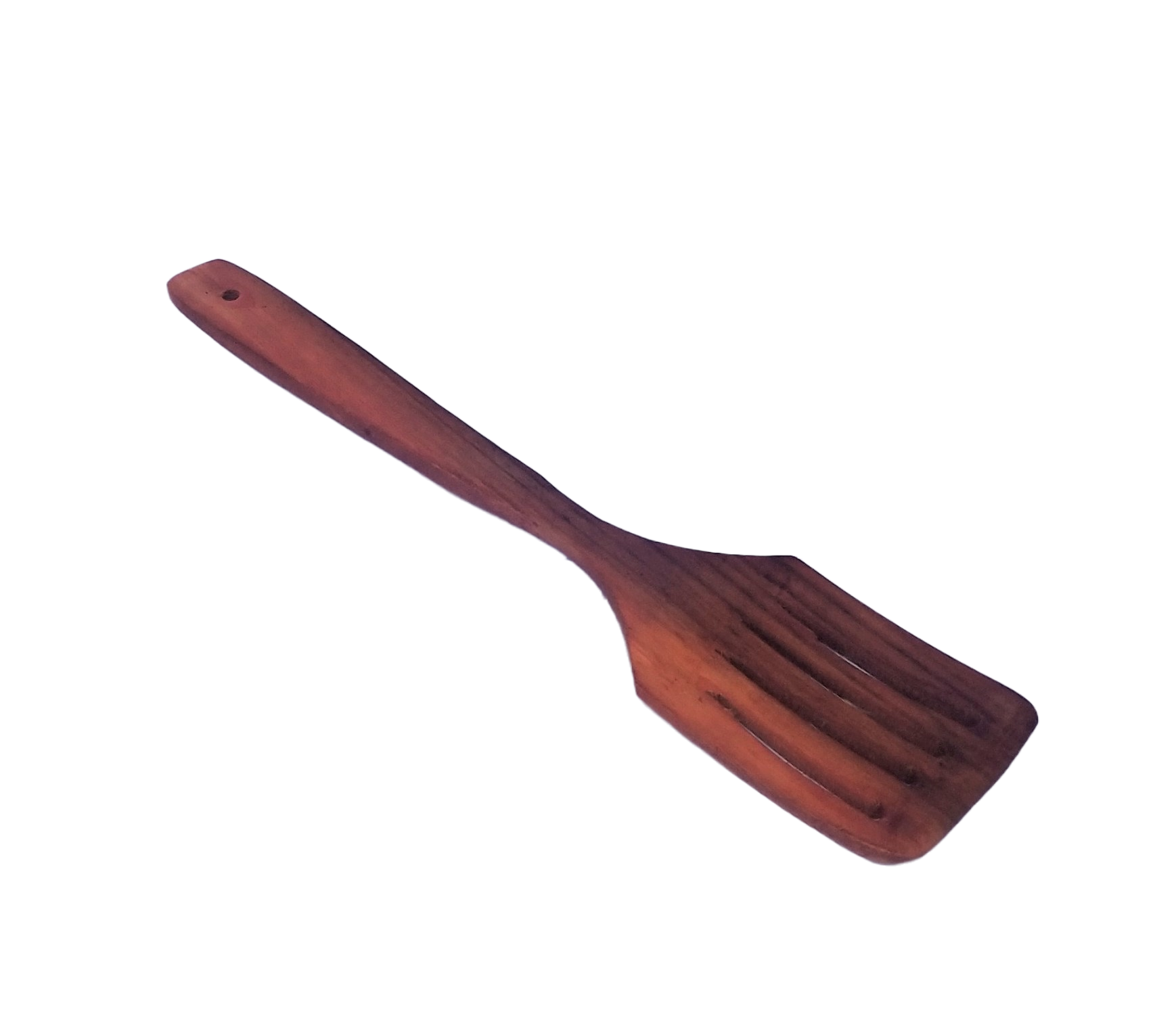 Wooden Slotted Strainer Spoon