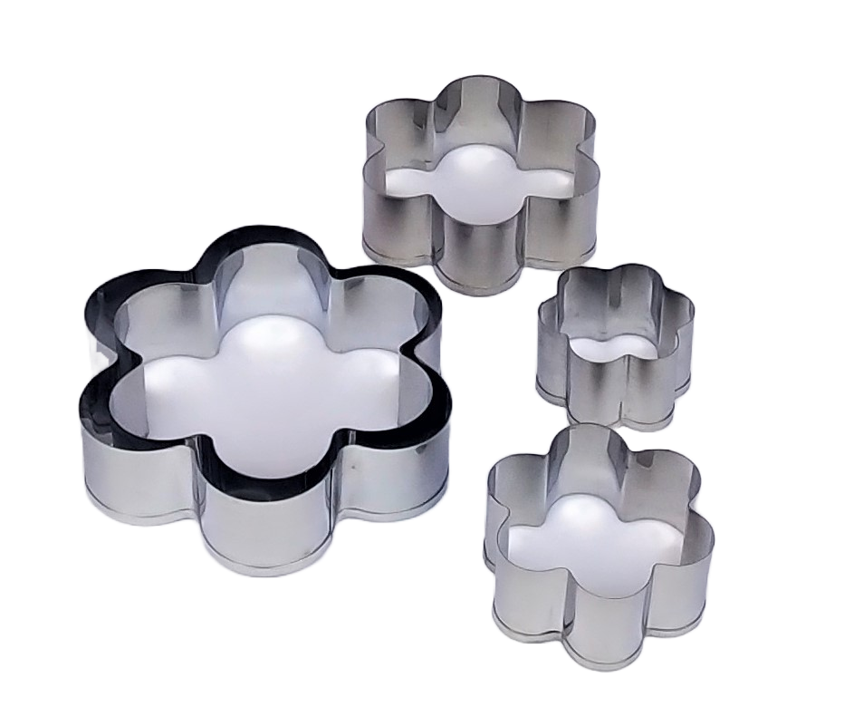 Floral Shape Cookies Cutter(S.S)