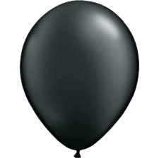 Premium Quality Latex Balloon Black