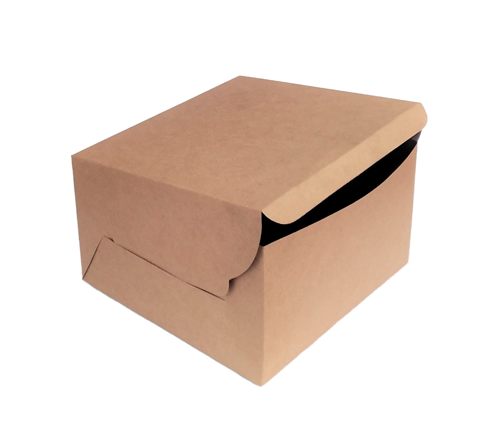 Brown Cake Box Without Window
