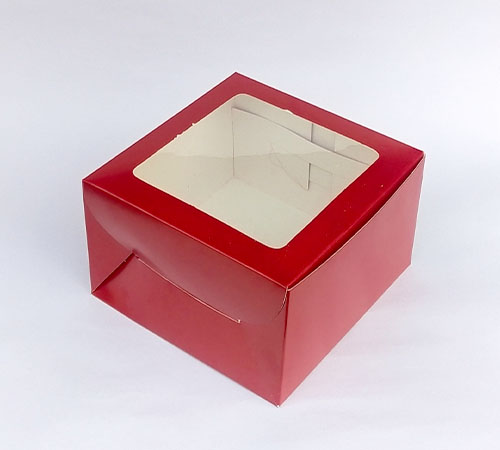 Red Cake Box