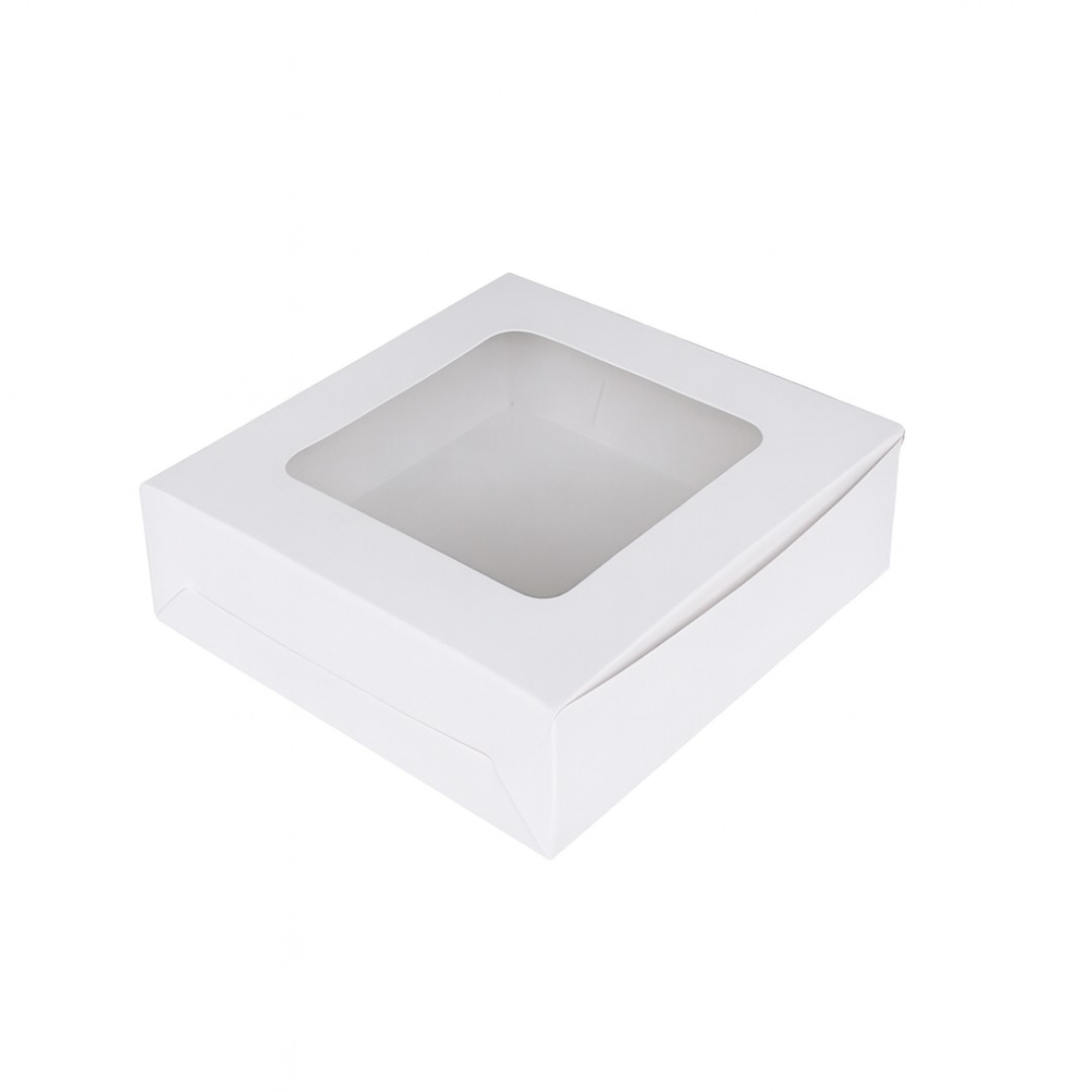Gourmet 4-Pack Brownie Box - (Square Window Display)