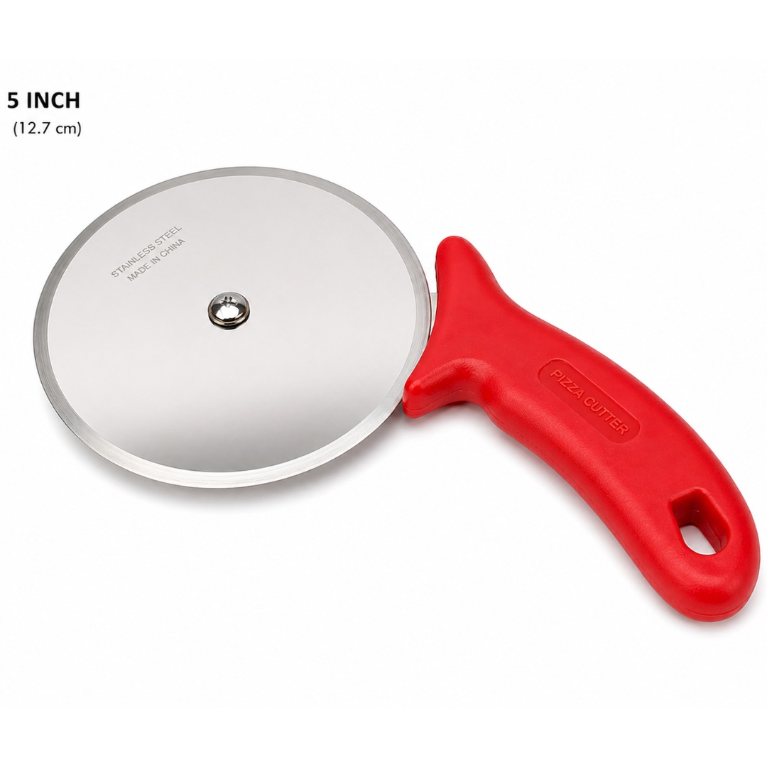 Heavy Duty Pizza Cutter | Stainless Steel Blade