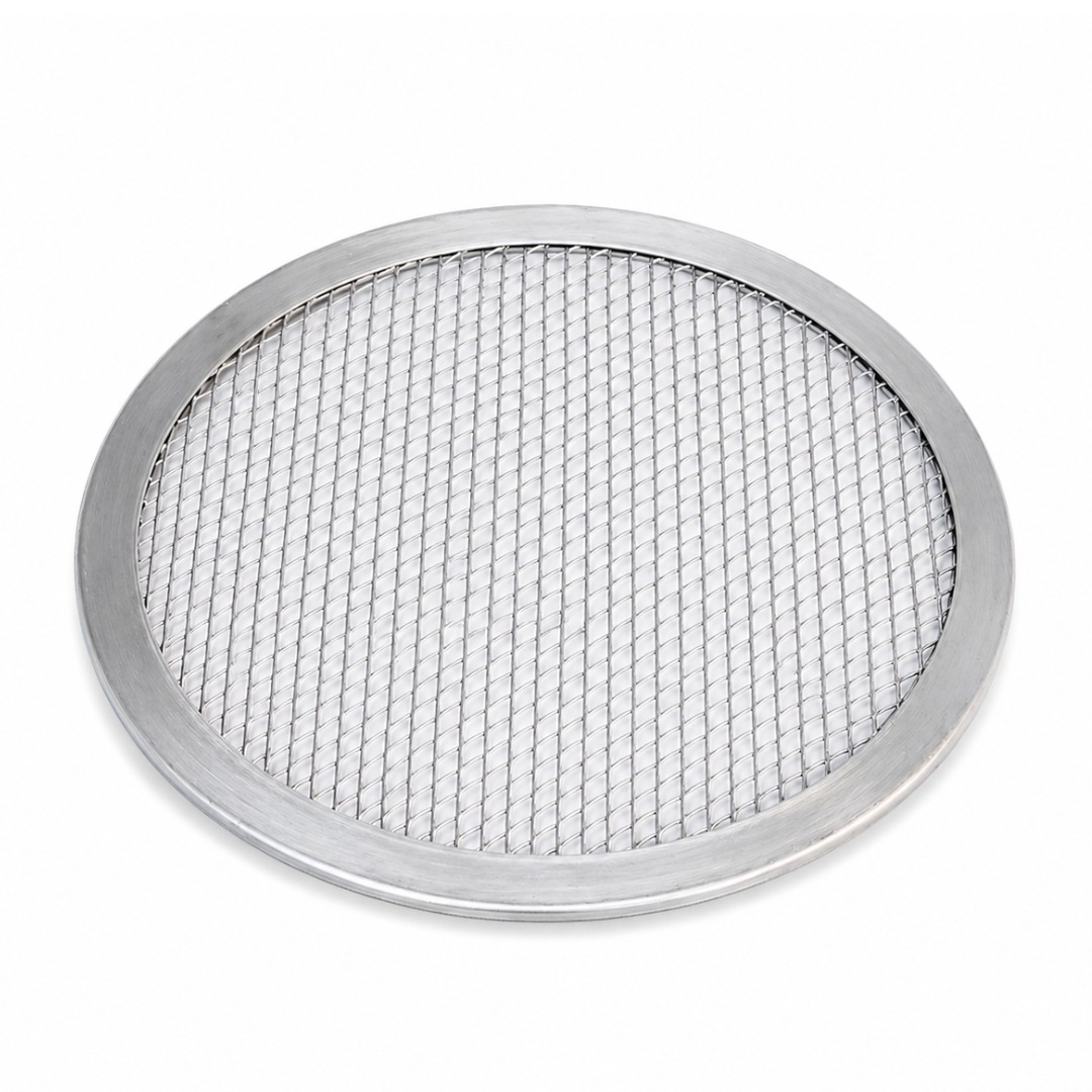 Round Pizza Metal Mesh