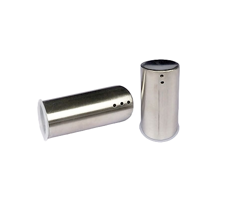 Salt & Pepper Ss Dispenser Set