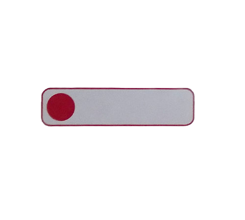 Rectangular(Red Dot)Label