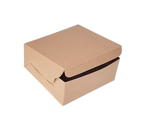 Kraft Brown 7x7x3.5 inch Bakery Box