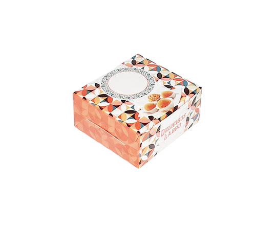 4 pc Ladoo Box Printed