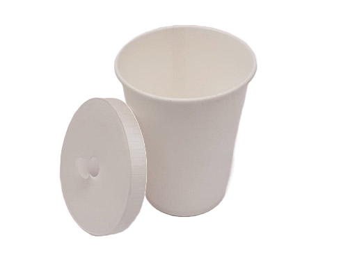 450 ml Extra Large White Paper Cup with Lid