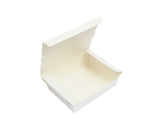 700 ml White paper meal box