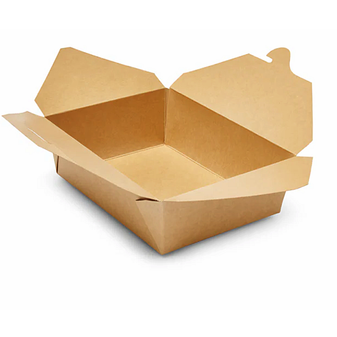 1200 Ml Kraft Take-Out Box