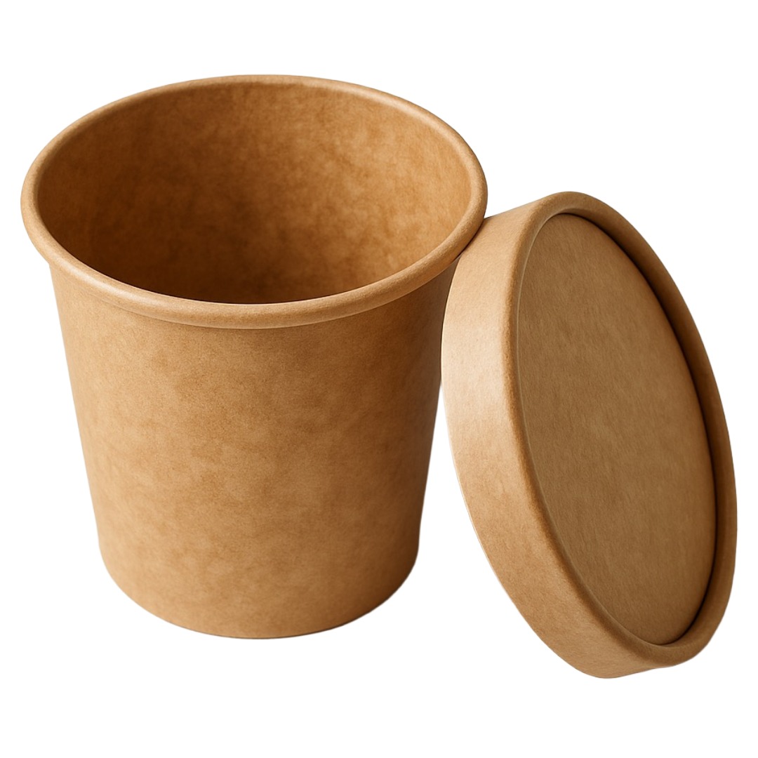 700 ml Brown Paper container