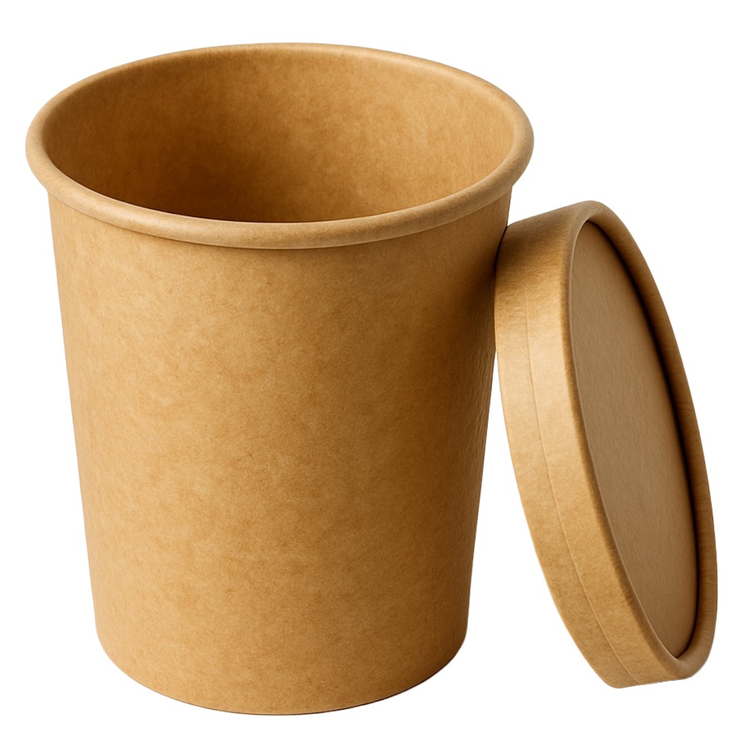 950 ml Brown Paper Container