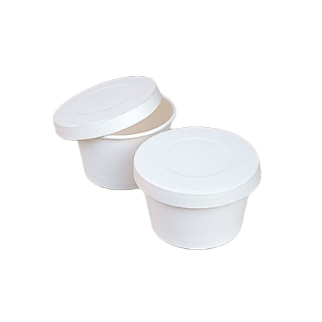 125 ml Paper Container with Lid