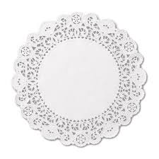 250 Pcs Round Paper Doilies (11.5 Dia)