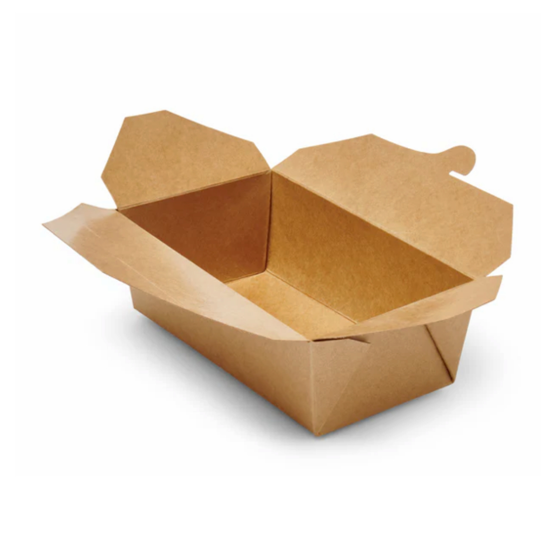 1000 Ml Kraft Take-Out Box