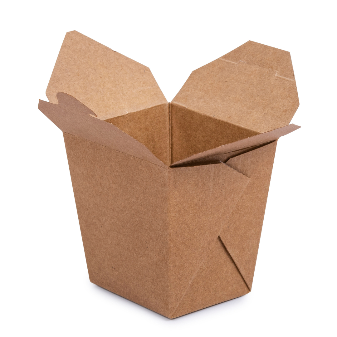 1000 ml Kraft Paper Noodle Takeaway Box