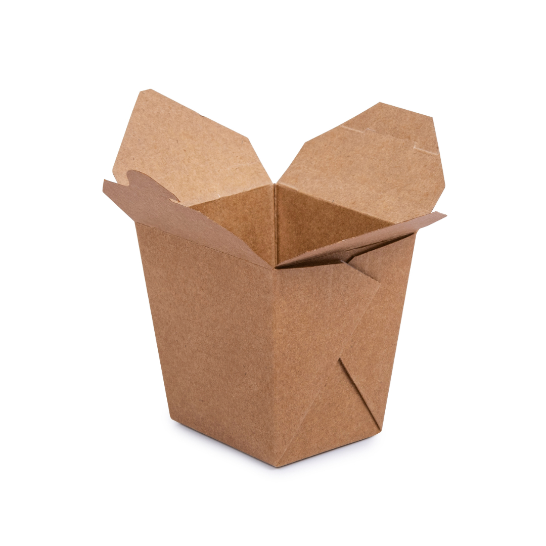 750 Ml Kraft Paper Noodle Takeaway Box