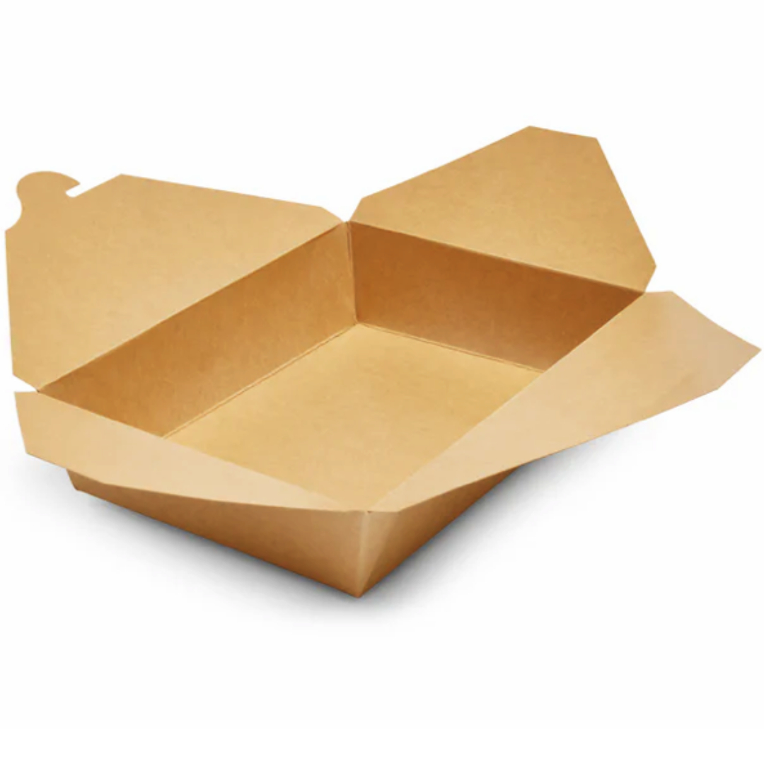 1600 Ml Kraft Take-Out Box