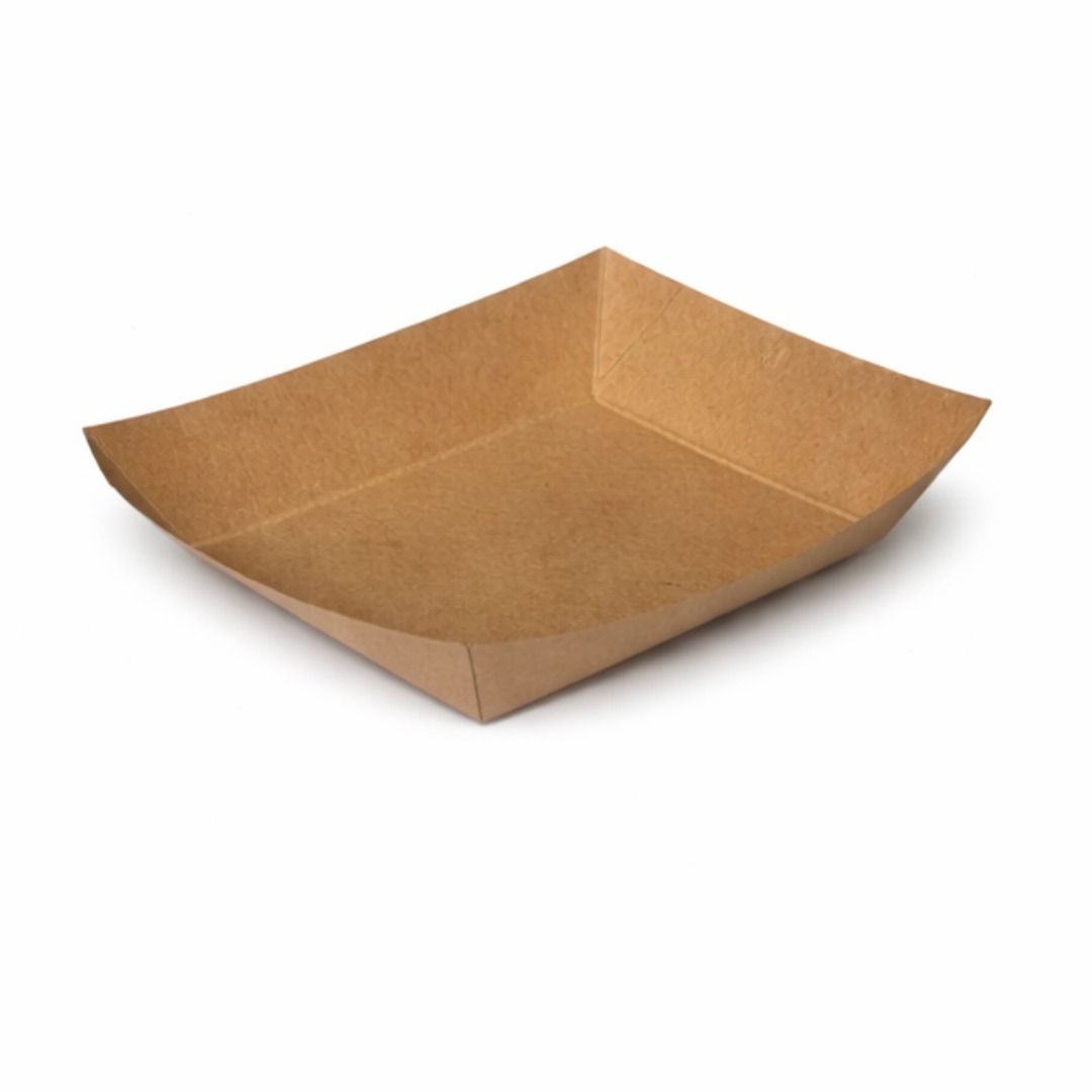 800 ml Non-Coated Economy Paper Tray