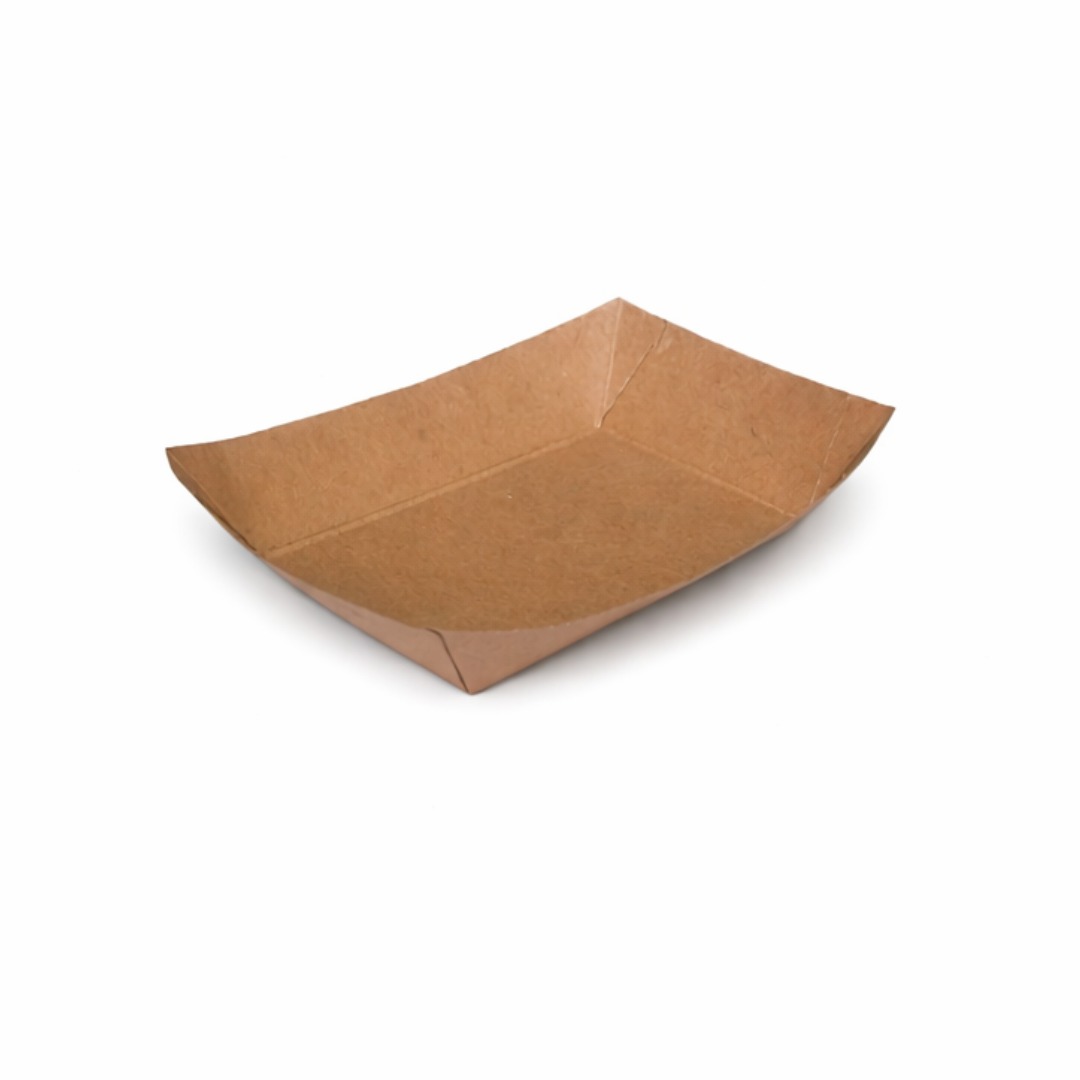 500 ml Non-Coated Economy Paper Tray