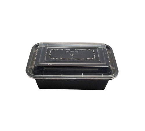 RE-28 (840 Ml) Black Container