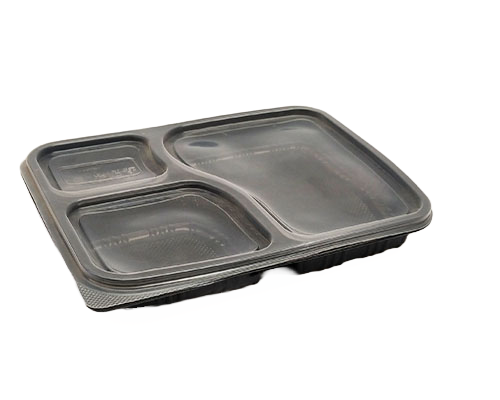 3 Portion SD Meal Tray