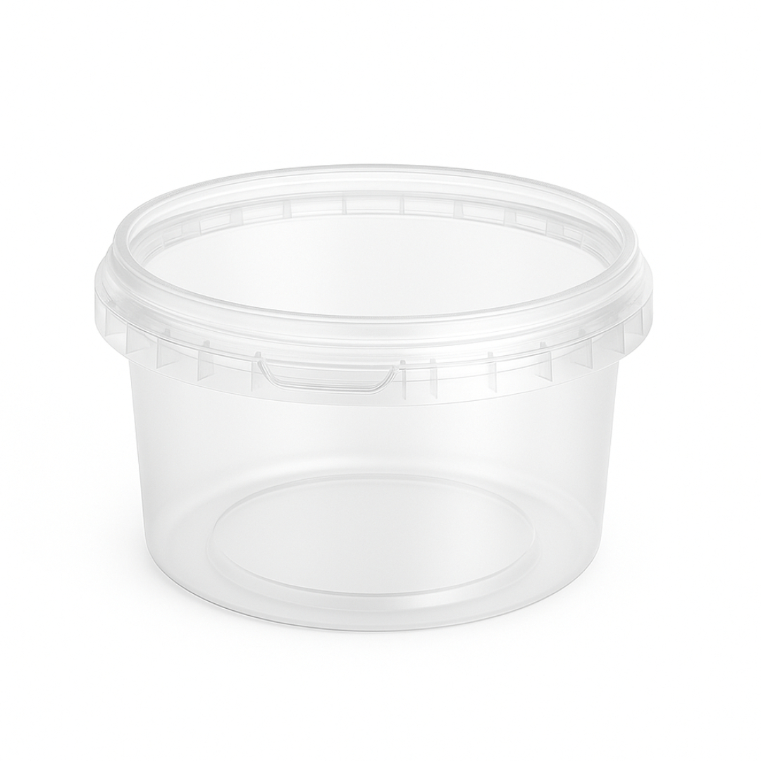 500 Ml Round Tamper Proof Container (118Dia)