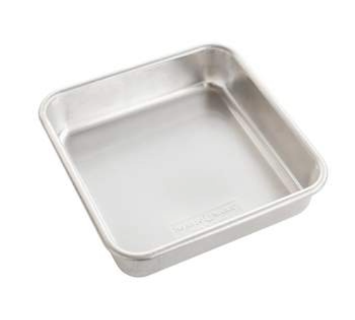 6x6 Inches Aluminum Square Cake Mold.