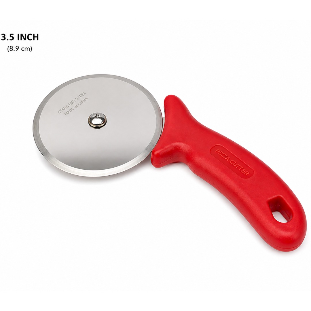 3.5 inch Professional Stainless Steel Pizza Cutter